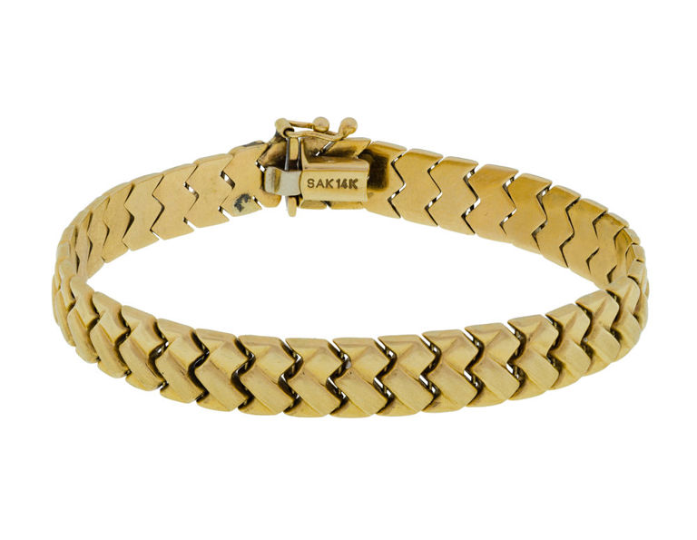 14k Yellow Gold Bracelet