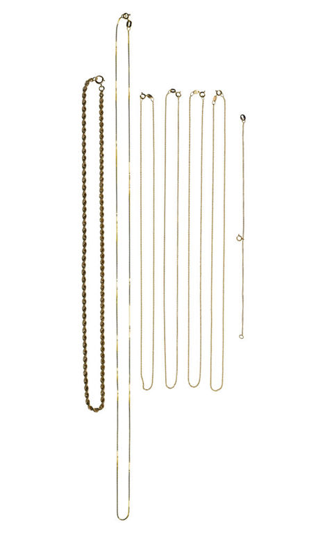 14k Yellow Gold Jewelry Set