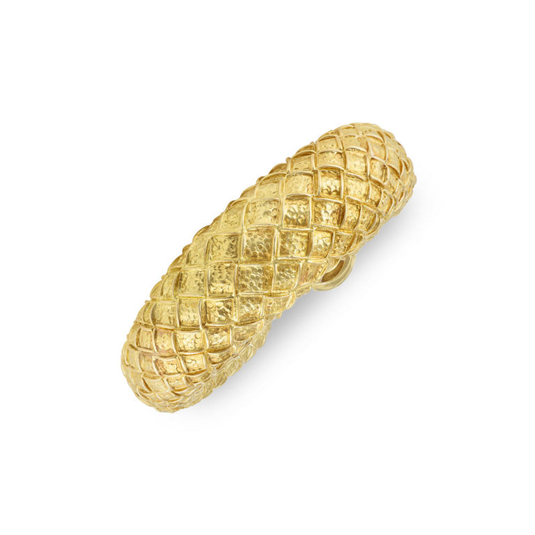 18k Yellow Gold Cuff Bracelet