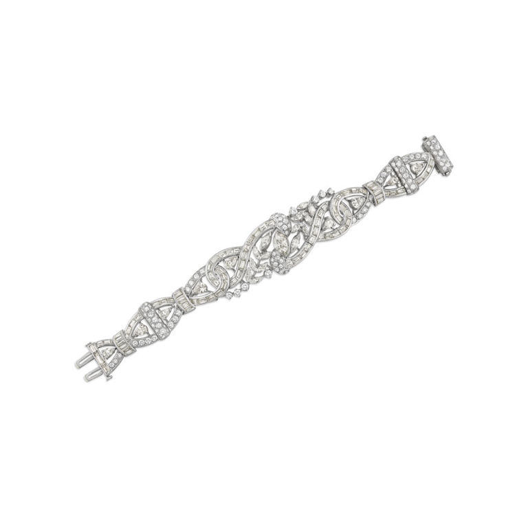 Platinum Diamond Bracelet