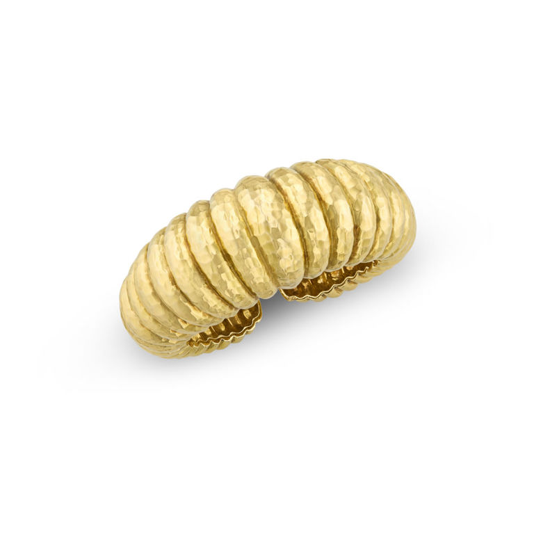18k Yellow Gold Cuff Bracelet