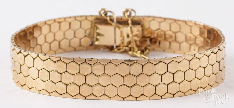 18k Yellow Gold Link Bracelet