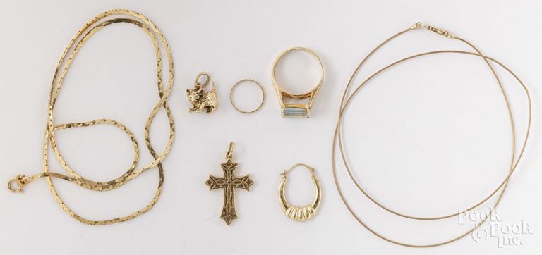 Yellow Gold Jewelry Set