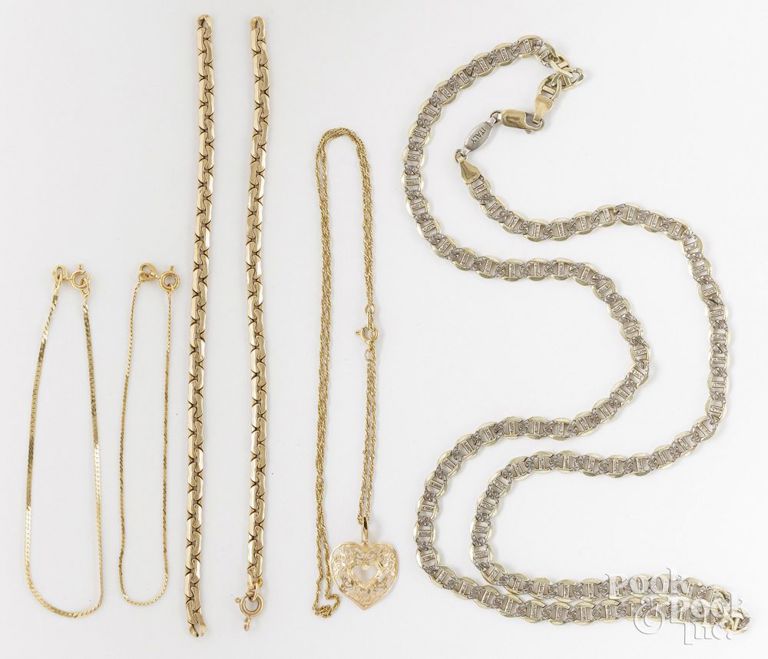 14k Yellow Gold Jewelry Set