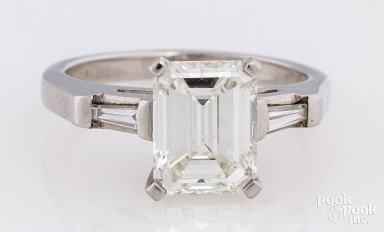 Platinum Diamond Ring
