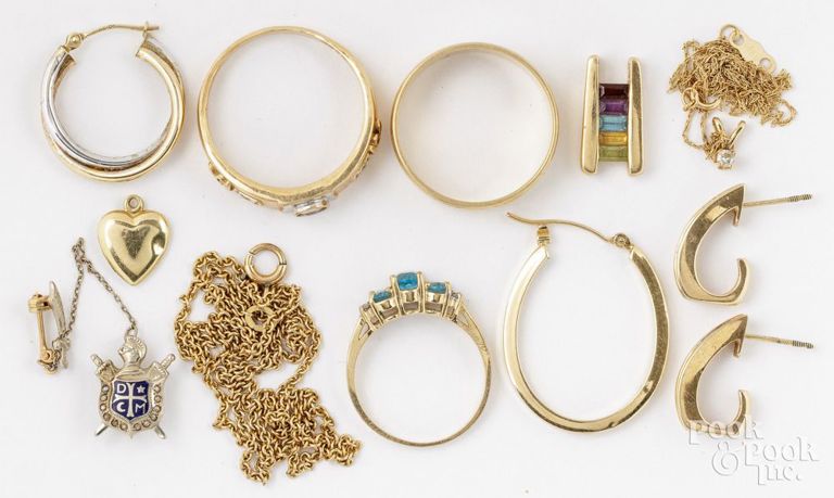14k Gold Jewelry Set