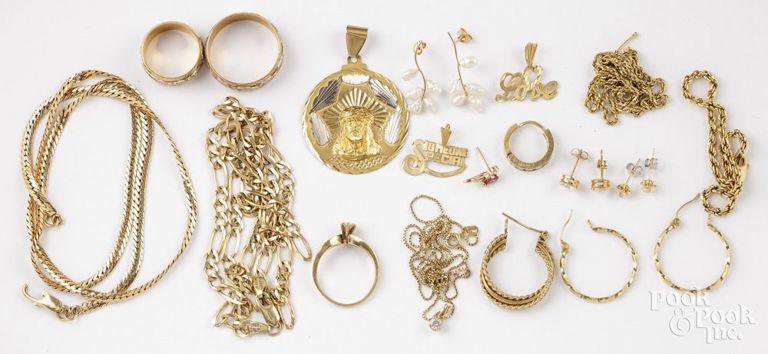 14k Gold Jewelry Set