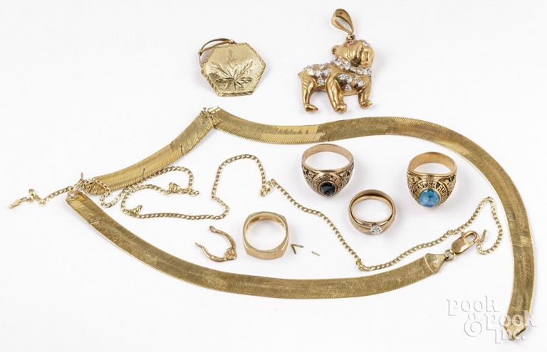 10k Gold Jewelry Set