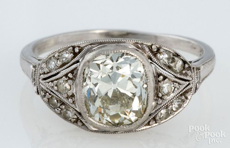 Platinum Diamond Ring