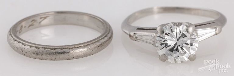 Two Platinum Rings