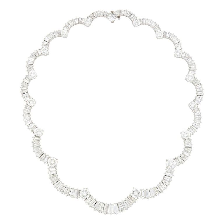 Platinum Diamond Necklace