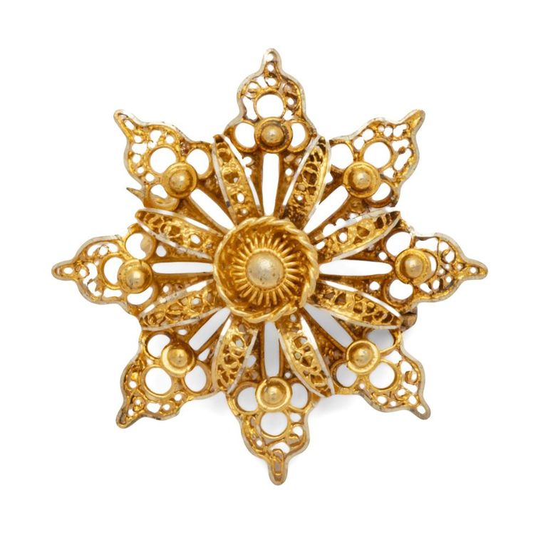 14k Gold Brooch