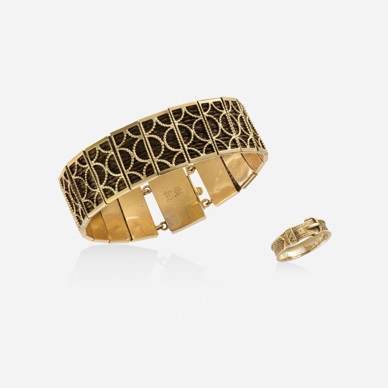 Yellow Gold Jewelry Set