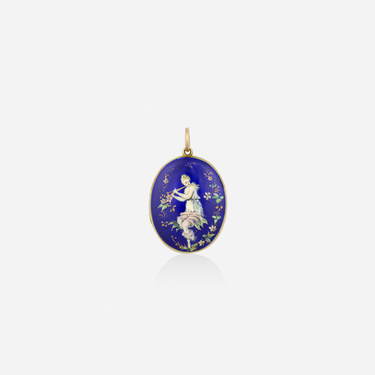 Gold Locket Pendant