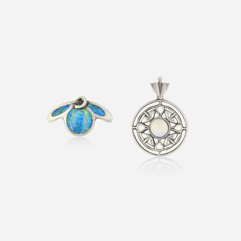 Silver Moonstone Jewelry Set