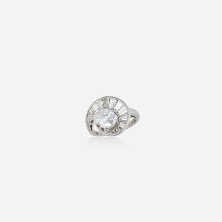 Platinum Diamond Ring