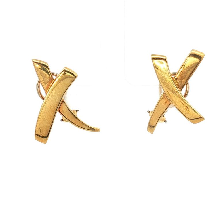 18k Yellow Gold Earrings