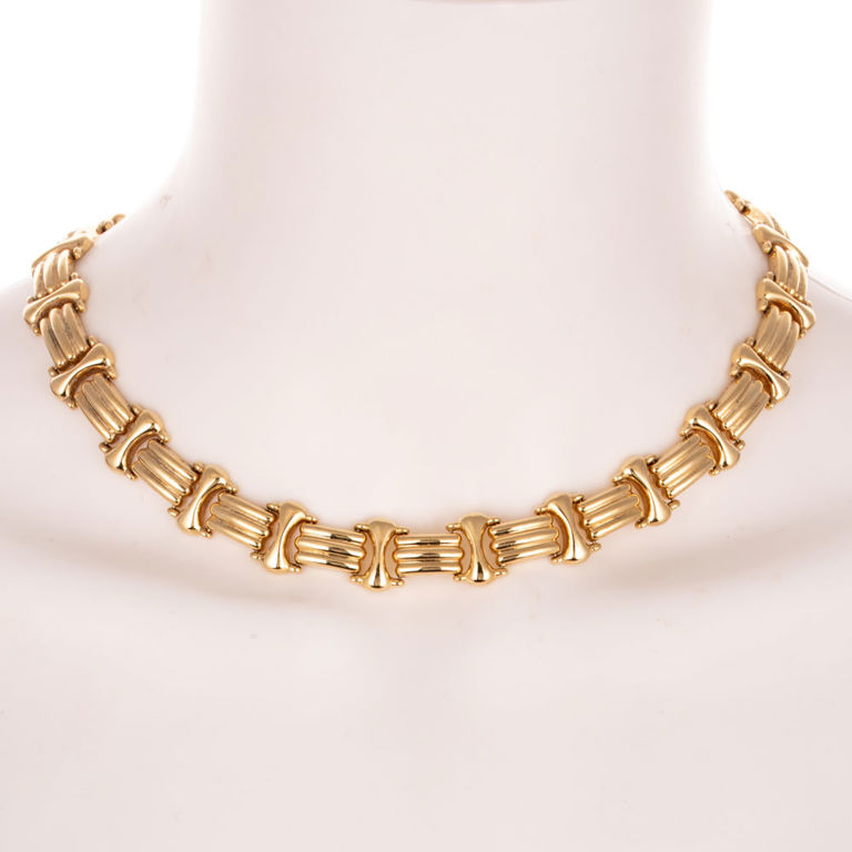 14k Yellow Gold Link Necklace