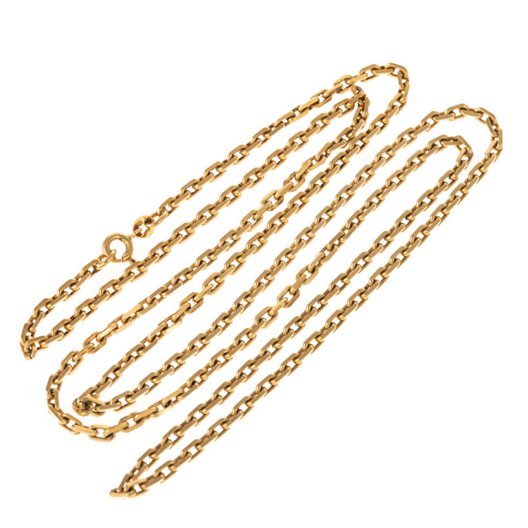 14k Yellow Gold Chain Necklace