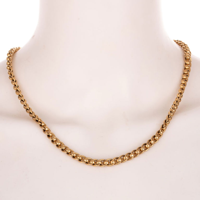 10k Yellow Gold Chain Necklace