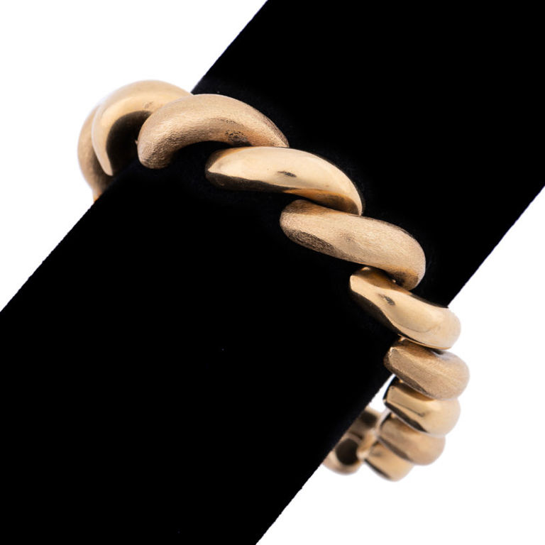 14k Yellow Gold Link Bracelet