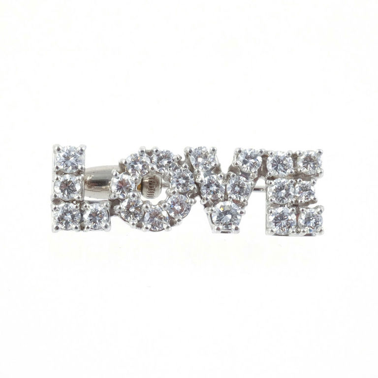 Platinum Diamond Brooch