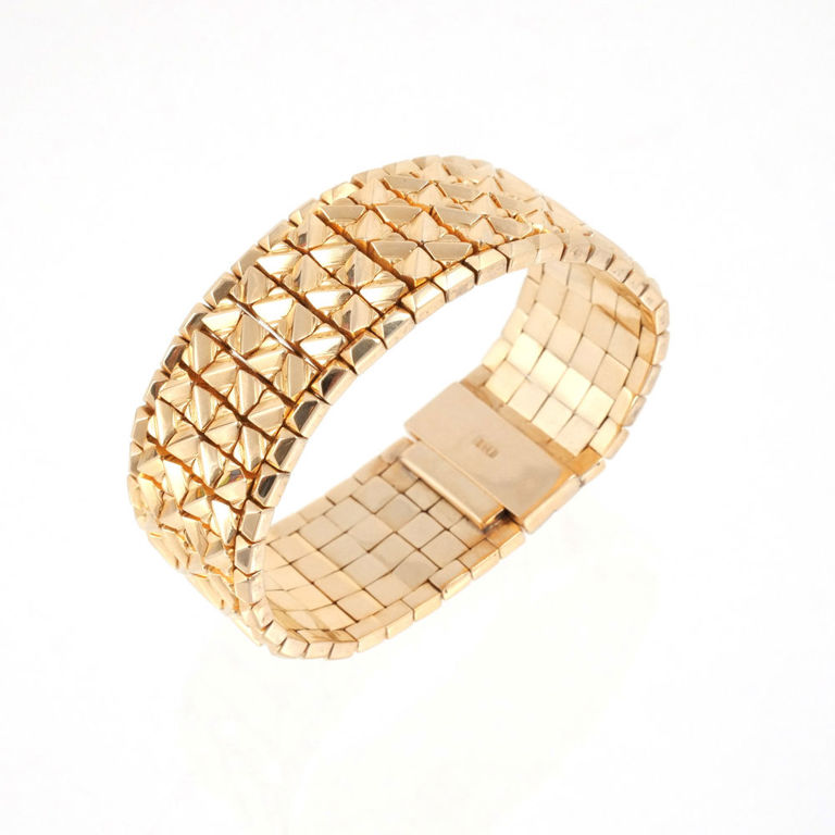 18k Gold Link Bracelet