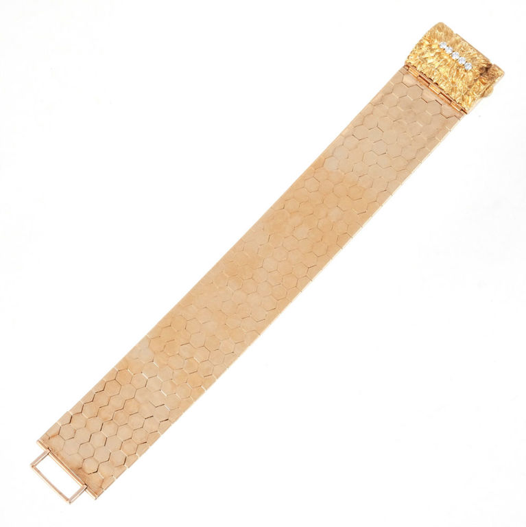 14k Gold Diamond Bracelet