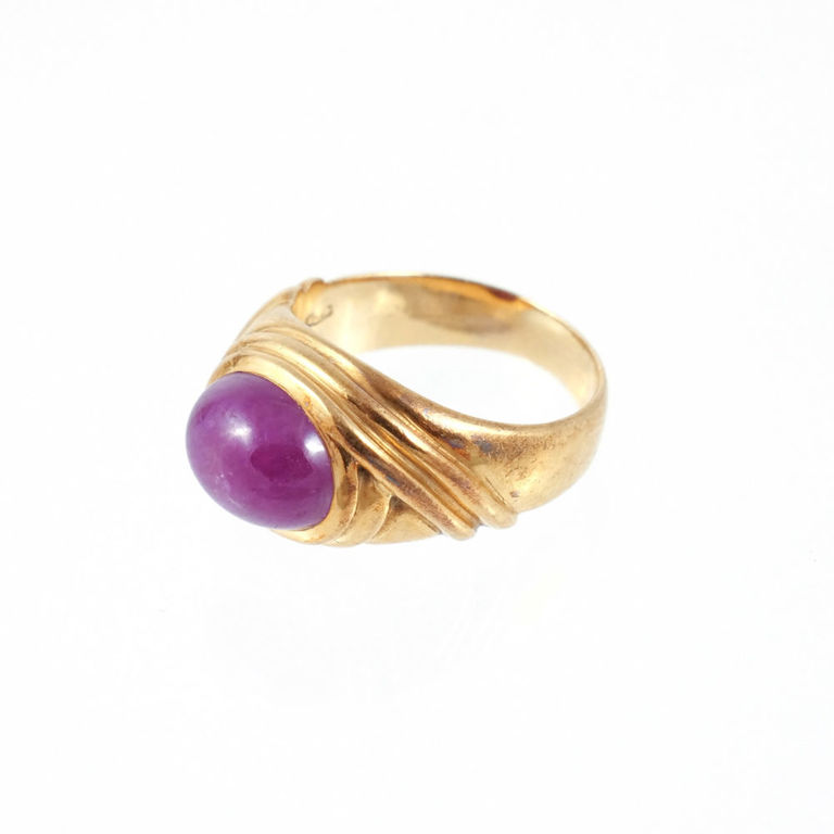 18k Gold Ruby Ring