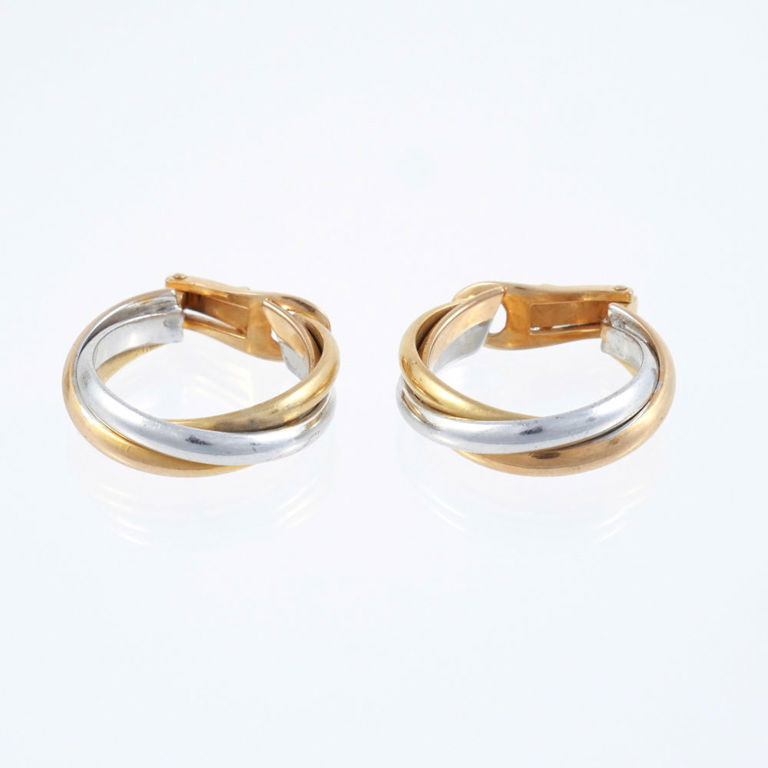 Pair of 18k Gold Earrings