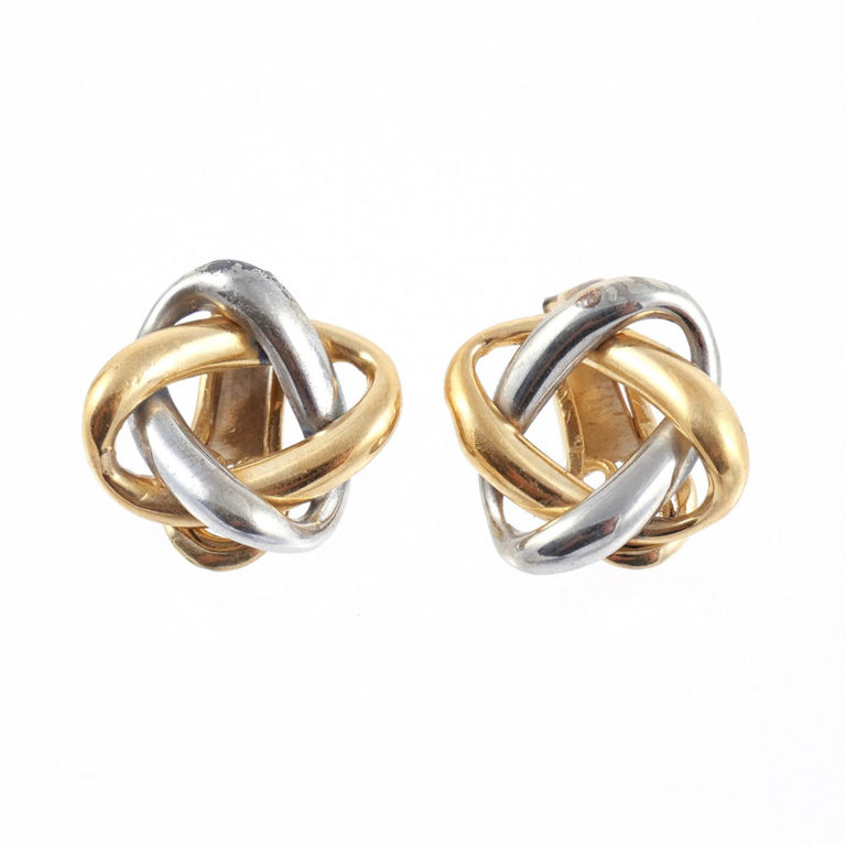 Pair of 14k Gold Earrings