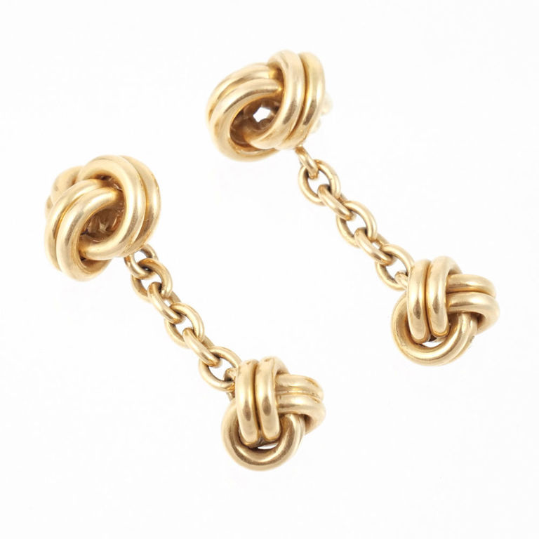 Pair of 19.2k Gold Cufflinks