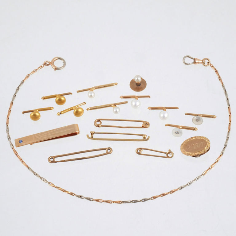 17-Piece 14k Gold Jewelry Set