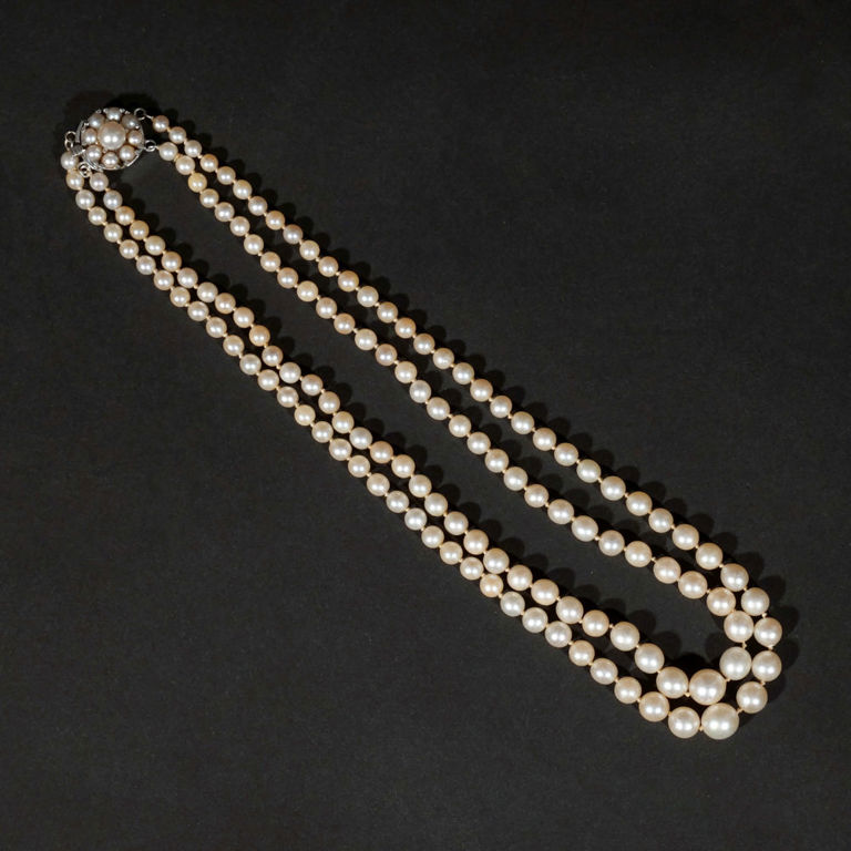 14k Gold Pearl Necklace