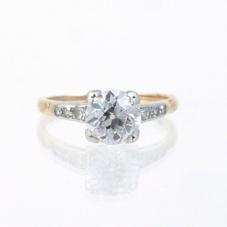14k Gold Diamond Ring