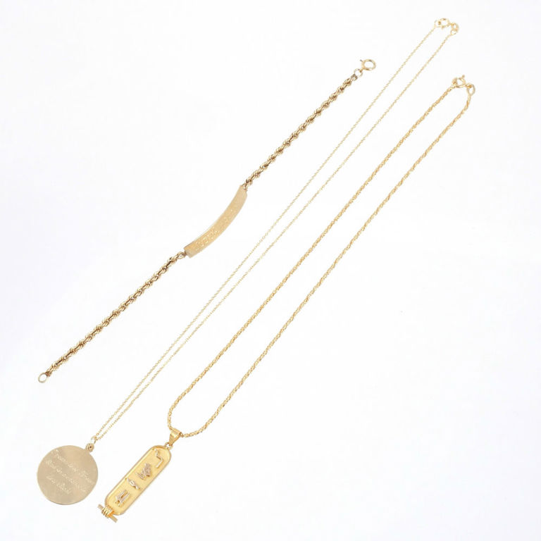 14k Gold Jewelry Set