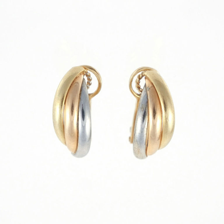 Pair of 18k Gold Earrings