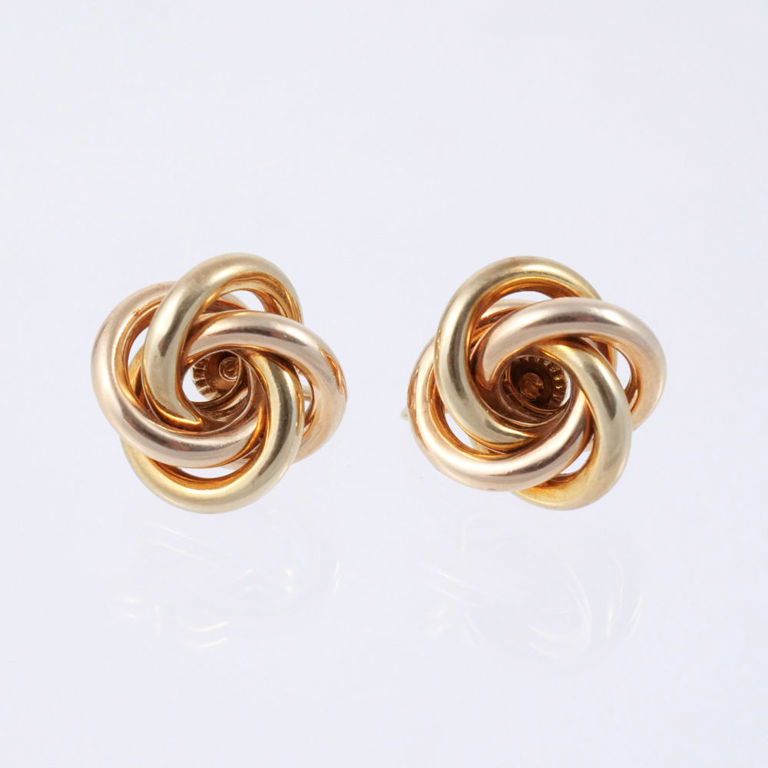 Pair of 14k Gold Earrings