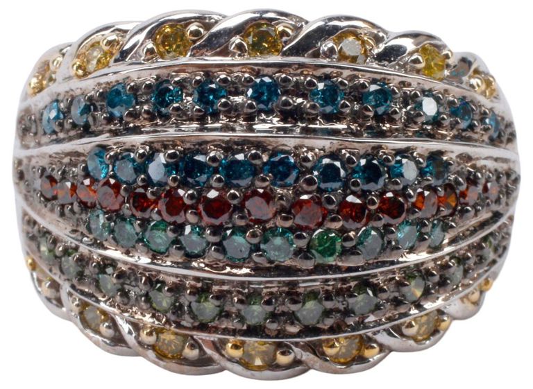 14k Gold Diamond Ring