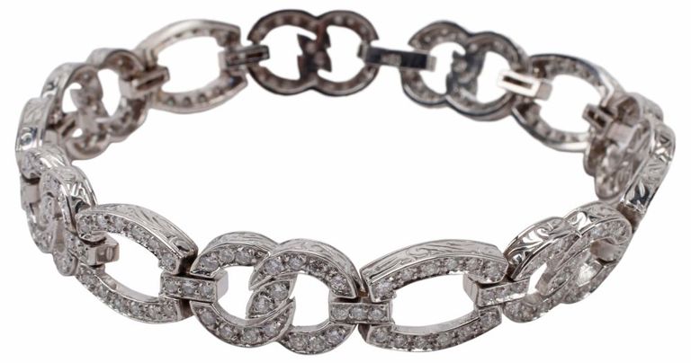 18k Gold Diamond Bracelet