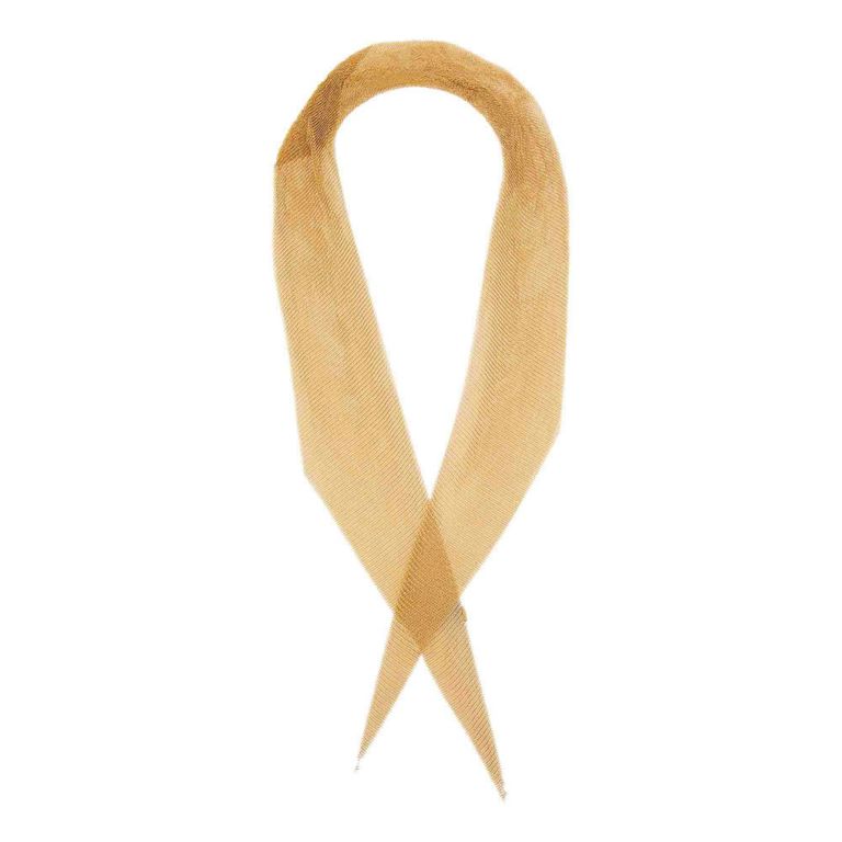 18k Gold Mesh Necklace