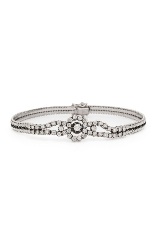 18k White Gold Diamond Bracelet