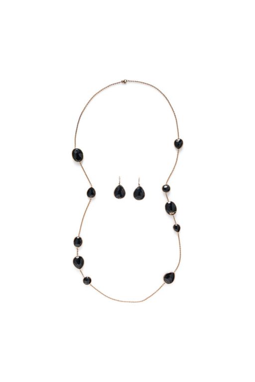 Sterling Silver Black Onyx Jewelry Set