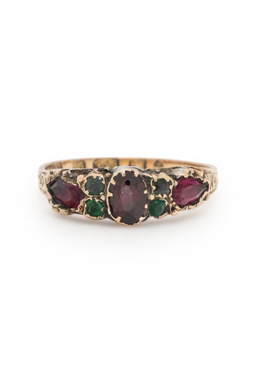 15k Yellow Gold Paste Ring