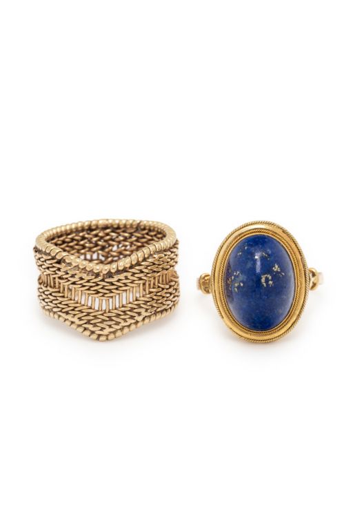 Two Yellow Gold Rings