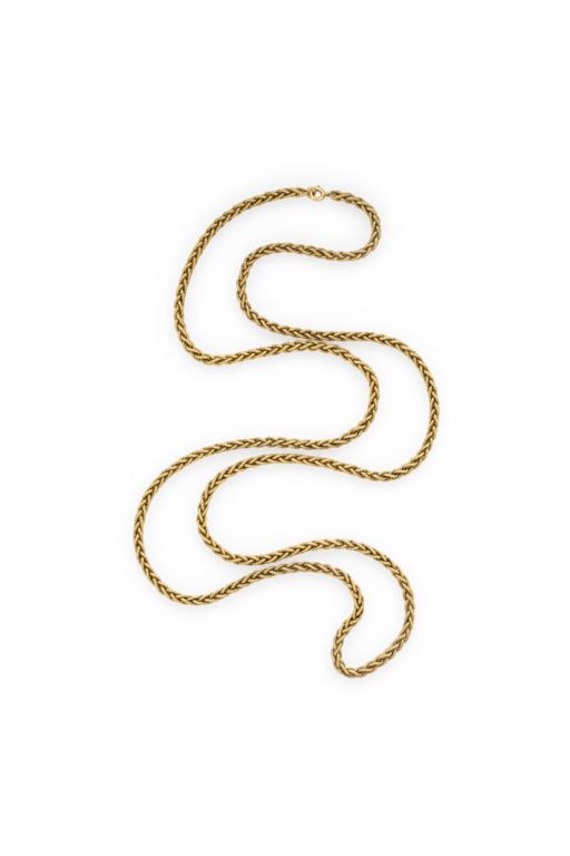 18k Yellow Gold Chain Necklace
