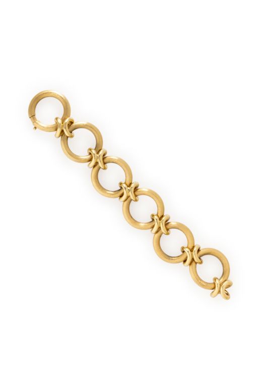 18k Yellow Gold Link Bracelet