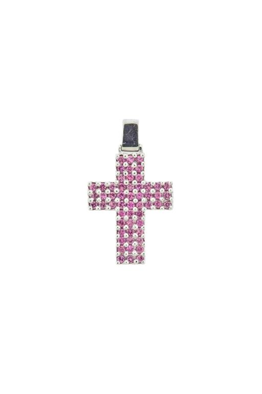 18k Gold Sapphire Pendant