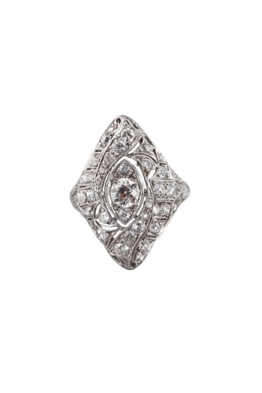 Platinum Diamond Ring