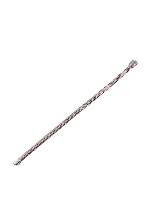 Silver Gold Diamond Bracelet
